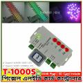 T-1000S Pixel RGB LED Controller T1000S SD Card 2048Pixels Controller For APA102 WS2801 WS2811 WS2812B SK6812 LPD6803 DMX512 LED 2048 Pixel  DC5~24V Similar HD-U6A HD-WF1. 
