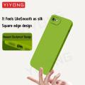 SE 2022 Case YIYONG Original Soft Liquid Silicone Cover For iPhone 7 8 Plus 6 6S SE 2020 2 3 SE2 SE3 iPhone7 iPhone8 Phone Cases. 