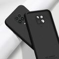 Official Style Liquid Silicone Case for Xiaomi Redmi Note 9 Pro, Note 9S, and Poco M2 Pro Soft Protective Cover.