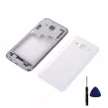 Back Part Full Housing Body Casing For Samsung Galaxy J5 2015 J500 Battery Cover Door Rear Back Cover Middle Frame Replac Back Part. 