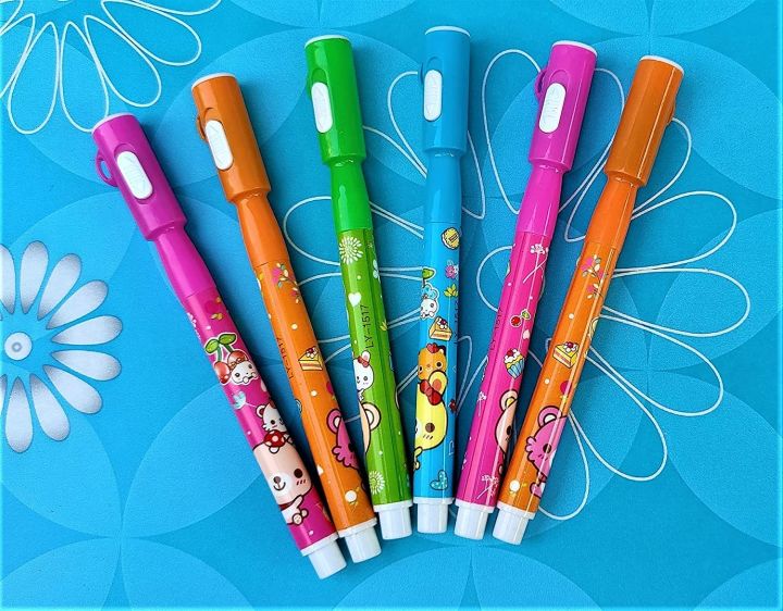 Invisible Ink Magic Spy pen with UV Light 1pis