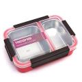 TEDEMEI Stainless Steel Lunch Box, Lunch Solution, Meal and Snacks Packing, 2 Containers Lunch Box-750ml. 