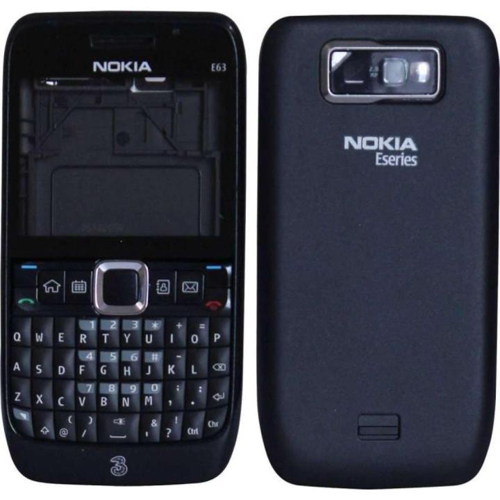 For Nokia E63 Front & Back Side Mobile Casing