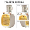 Portable Air Conditioner USB Mini Air Cooler Fan Water Cooling Fan with 3 Speed 2 Modes Spray Humidifier Purifier for Car Home. 