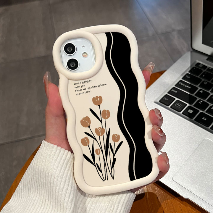 Jizetin%20for%20Samsung%20A25%205G%20Back%20Cover%20Brown%20Tulip%20Macaron%20Bright%20Color%20Wavy%20Shape%20Soft%20Mobile%20Phone%20Cases%20-%20Image%208