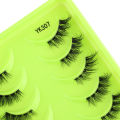 YSDO False 3D Mink Half Eyelashes 3-10 Pairs Eyelash Extension Natural Long Makeup Maquilagem Half Lashes Soft Faux Cils.