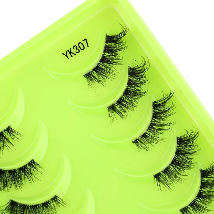 YSDO%20False%203D%20Mink%20Half%20Eyelashes%203-10%20Pairs%20Eyelash%20Extension%20Natural%20Long%20Makeup%20Maquilagem%20Half%20Lashes%20Soft%20Faux%20Cils%20-%20Image%205