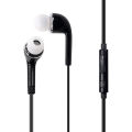 Samsung S4 headset Piston Earphones Basic In-Ear 3.5mm Earphone Line Control With Mic (Black/White). 