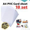 10 pices Pvc id card sheet with dragon sheet A4 size. 