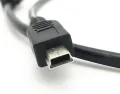 Mini USB 2.0 Cable for Charging and Data Transfer, 5-Pin Compatibility, Durable Tangle-Free Design.