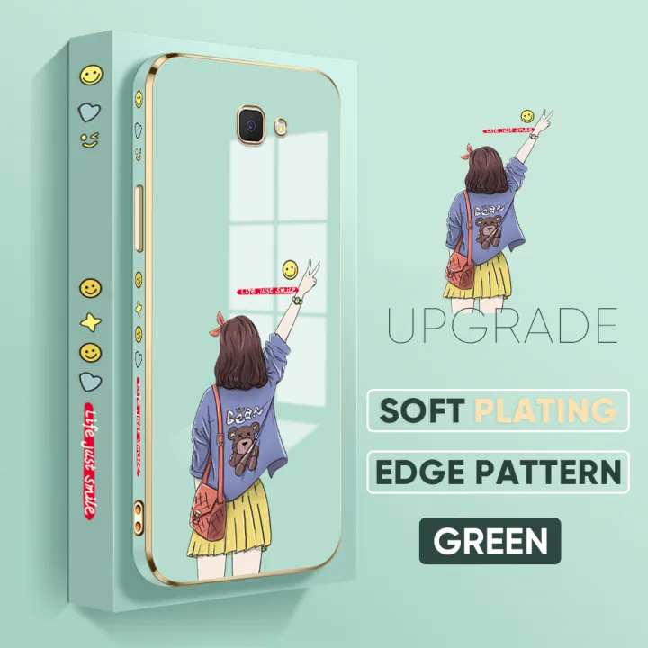 TA%20for%20Samsung%20Galaxy%20J7%20Prime%20Back%20Cover%20+%20Free%20Lanyard%20Happy%20Girl%20Luxury%206D%20Plating%20Case%20Side%20Pattern%20Soft%20Silicone%20Square%20Phone%20Cases%20-%20Image%202