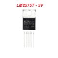 FIXED 5V  LM2575 IC LM2575 Voltage Regulator LM2575 Buck Converter IC 5V Fixed 3A Buck IC Max Input 40V Max Output Fixed 5V Step Down Voltage Regulator IC 5 Pin Leads TO-220-5. 
