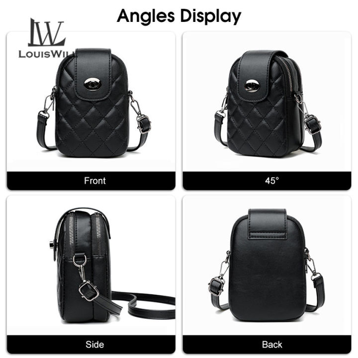 LouisWill%20Fashion%20Women%20Bag%20Vintage%20Handbags%20PU%20New%20Trendy%20Fashion%20Mini%20Bag%20Korean%20Style%20Ladies%20Shoulder%20Bag%20Shoulder%20Bag%20Women's%20Round%20Cross%20Body%20Small%20Bag%20-%20Image%205