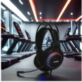 JEDEL GH558 Ear RGB gaming Wired Headphone with ANC Microphone.