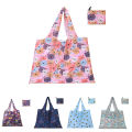 Portable Printed Foldable Tote Bag Waterproof Shopping Baglarge Shopping Bag@#BD241D.