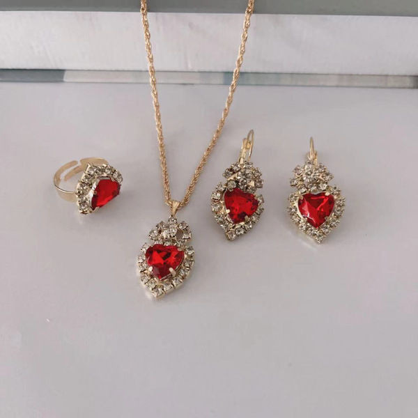 Fashion%20Jewelry%20Set%20Women%20Banquet%20Wedding%20Party%20Necklace%20Earrings%20Finger%20Ring%20-%20Image%203
