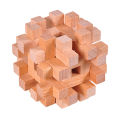 Wooden Puzzles Games Burr Puzzles Jigsaw Lock 3D Handmade Brain Teaser lectual Educational Toys for Kids Adults.