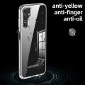 lthmy for Samsung Galaxy M14 5G Shockproof Hard Case Full Protection Back Cover Matte Transparent anti-yellow Casing.