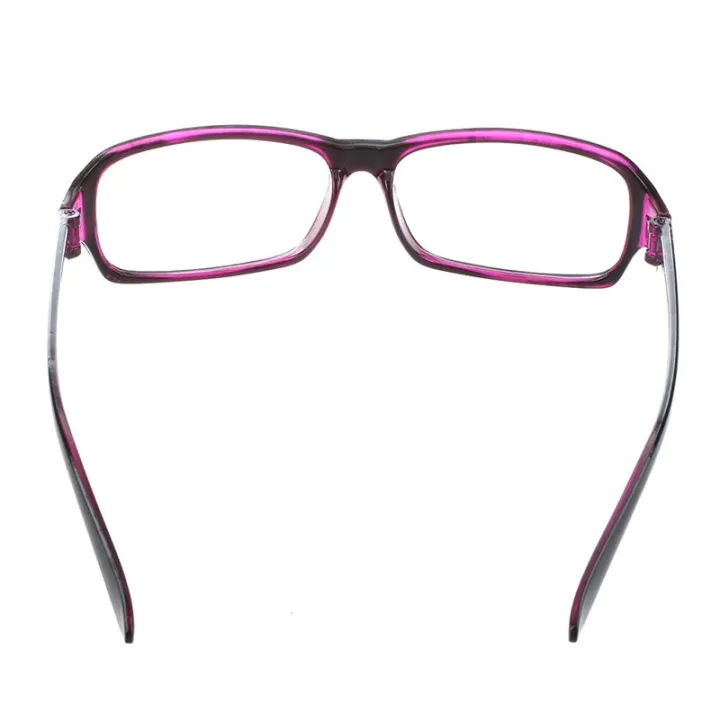 Plastic%20Full%20Rim%20Frame%20Clear%20Lens%20Glasses%20Spectacles%20Black%20Purple%20for%20Women%20Man%20-%20Image%206