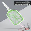 Xingyun 3 Layer Electric Mosquito Double Swatter Trigger Safety with LED Lightning. 