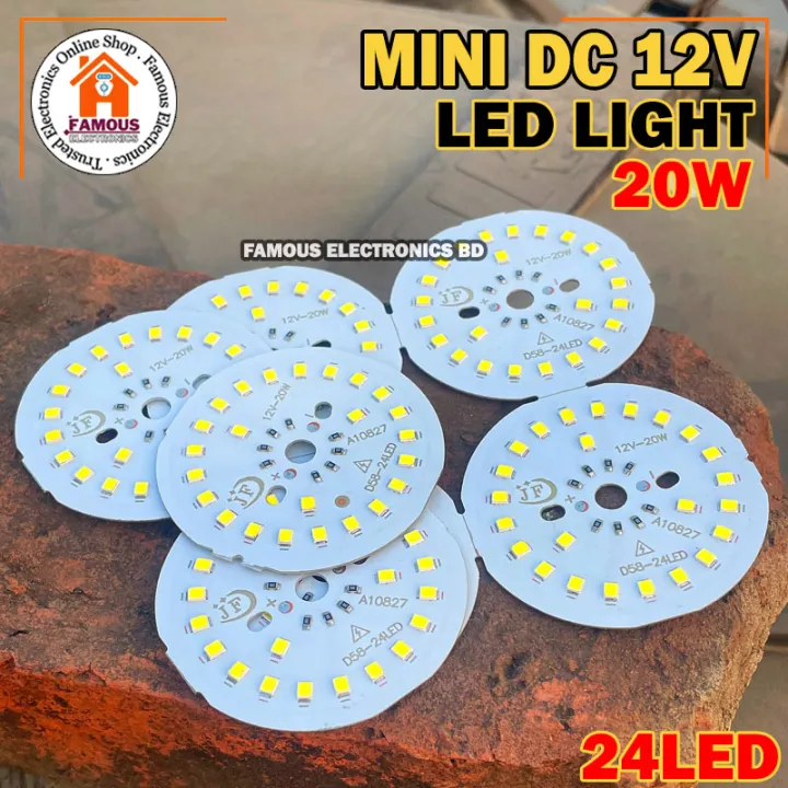 Solar%20DC%2012V%20LED%20Lamp%20Plate%2020W%2024LED%20Round%20No%20Need%20Driver%20Smart%20Bulb%20Lamp%20For%20DIY%20Golden%20Color%20LED%20Floodlight%20Spotlight%20PCB%20Round%20shape%20DC%2012%20V%20LED%20Bulb%20Lamp%20Plate%2020W%20Direct%20DC%20Led%20Light%20Plate%20-%20Image%204