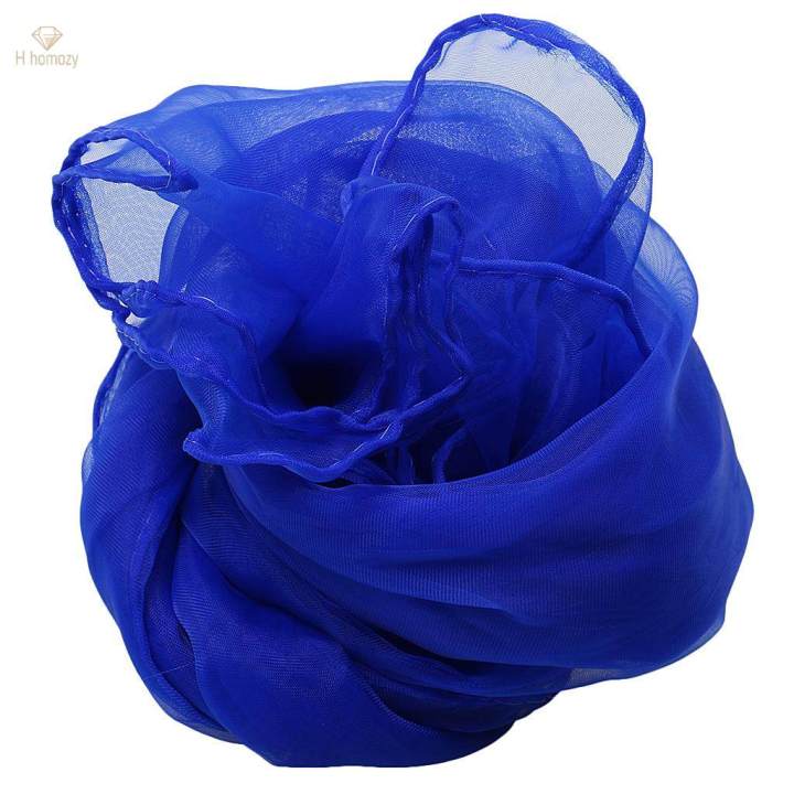 Women%20Ladies%20Long%20Plain%20Chiffon%20Neck%20Scarf%20Scarves%20Wrap%20Soft%20Shawl%20Dark%20blue%20-%20Image%203