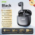 [Acer Official Authentic Product] OHR617 TWS Wireless Earbuds,earphone  headphone Deep Bass Stereo Sound Extra-Long Battery Life for Sports & Running Hook-Style Design Low-Latency Gaming Mode Hi-Fi Audio Lightweight Touch Control Stylish Design. 