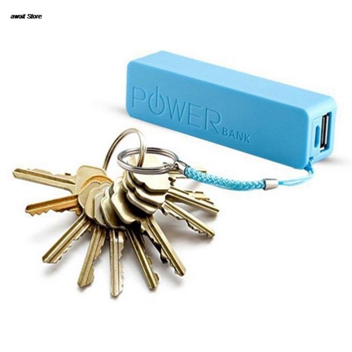 Portable%202600mAh%20USB%20External%20Power%20Bank%20Case%20Pack%20Box%2018650%20Battery%20Charger%20No%20Battery%20Powerbank%20With%20Key%20Chain%20-%20Image%206