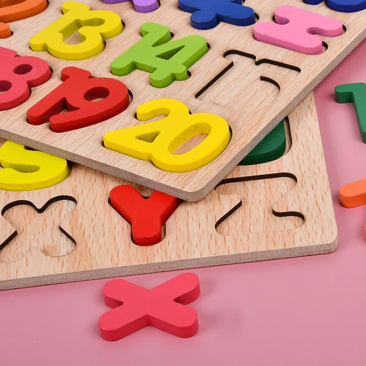 Wooden%20Puzzles%20for%20Toddlers%20Montessori%20Baby%20Learning%20Alphabet%20Number%20Shape%20Puzzle%20Toys%20Kids%20Educational%20Matching%20Board%20Wood%20Game%20-%20Image%204
