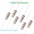 25Pcs- 1Watt 4.7K Ohm Resistor 1W 4.7K Ohm Metal Film Resistor 4.7K Ohm 1 Watt Metal Oxide Film Resistor Axial Leads 4.7K Ohm ±5% Tolerance 2 Pin Leads. 