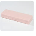 19.3*6.3*2cm Pencil Case Lightweight Plastic Transparent Pen Box PP Stationery Holder for School Supplies Desk Organization Student Gear Office Use Art Storage.