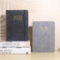 2025 Planner Management Portable Leather Notebook A5 Cover Diary for Office Student Personal Travel Professional. 
