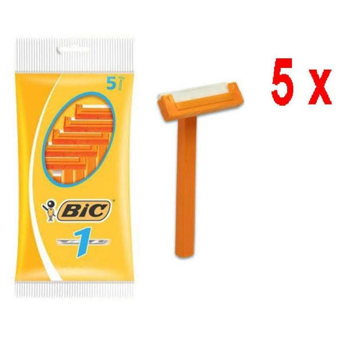 BIC 1 Sensitive Shaver Pack, Set Of 5 Pcs | Daraz.com.bd
