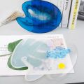 Table Decoration Handmade Tools Epoxy DIY Resin Crystal Glue Silicone Mould Tray Molds Palette Molds.