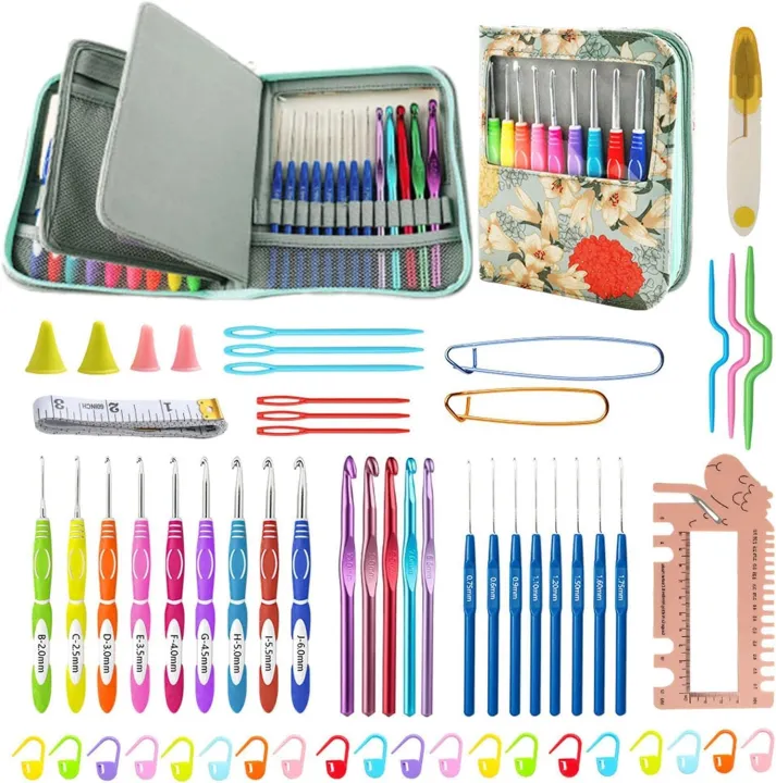 Crochet%20Hooks%20Set%20With%20Beautiful%20Compartmentalized%20Storage%20Case%20%7C%2022%20different%20Sizes%20of%20Crochet%20Aluminum%20Hook%20&%20Soft%20Handle%20Crochet%20Needles%20%7C%2064%20pieces%20of%20Crocheting%20Accessories%7C%20Crocheting%20Set%20for%20Beginners%20and%20Experienced%20Crocheters%20-%20Image%208