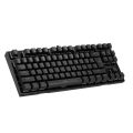 Backlit Mechanical Gaming Keyboard Blue Switch 87 Keys Ergonomic Keyboard Suspended Keys with Hand Wrist(Black). 