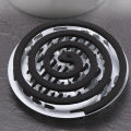 【No-profit】 Mosquitoes Coil Holder Tray Frame Stainless Steel Round Rack Plate for Spirals Incense. 