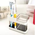 Toothbrush Box Holder 1 Cup Bathroom Storage Toilet Two Removable Toothbrush Box.