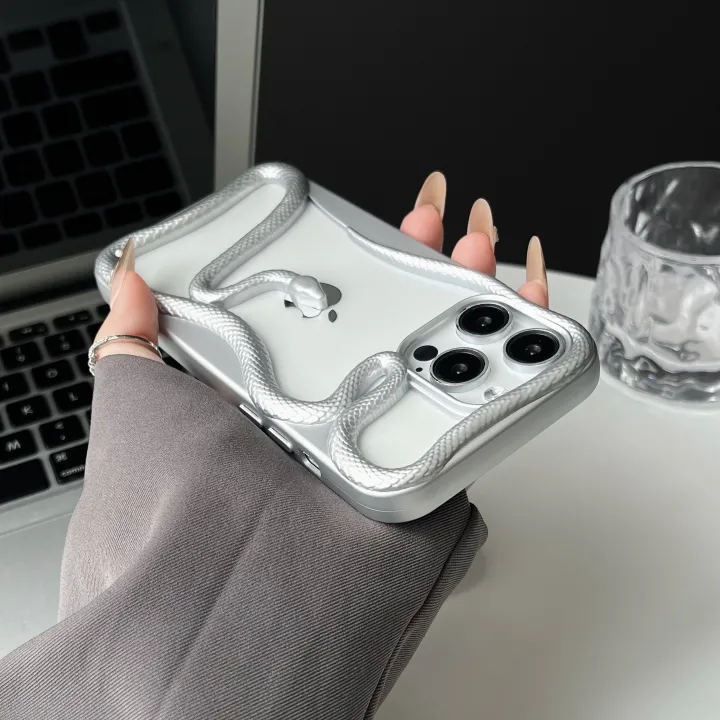 Olige%20Case%20For%20iPhone%2011%2012%2013%2014%2015%2016%20Pro%20Max%2014%2015%2016%20Plus%20New%20Frosted%20Matte%20Medusa%20Skeleton%20Snake%20Phone%20Case%20Back%20Cover%20-%20Image%206