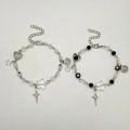 New Tredny Y2K Couple Bracelets TV Girl Matching Bracelets Who Really Cares Album Inspired Beads Bracelet Friends Jewelry Gift. 