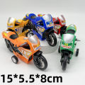 Push Pull ToysChildren's toys pull back simulation motorcycle model creative toy car ornaments inertia car boy novelty. 