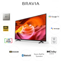 Sony Bravia KD-43X75K | 4K Ultra HD | High Dynamic Range (HDR) | Smart TV (Google TV) with Free Delivery. 