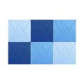 Creative Pictures V-stripe Felt Display Board Letter Works Show Note Message Board Felt Notice Photo Background Wall Office.
