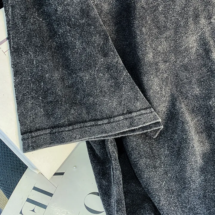 Washed%20Old%20Cotton%20Short%20Sleeve%20Breathable%20Trendy%20Cool%20Printing%20T%20T-shirt%20Women's%20Summer%20New%20Casual%20Loose%20Half%20Sleeve%20Top%20Clothes%20-%20Image%202