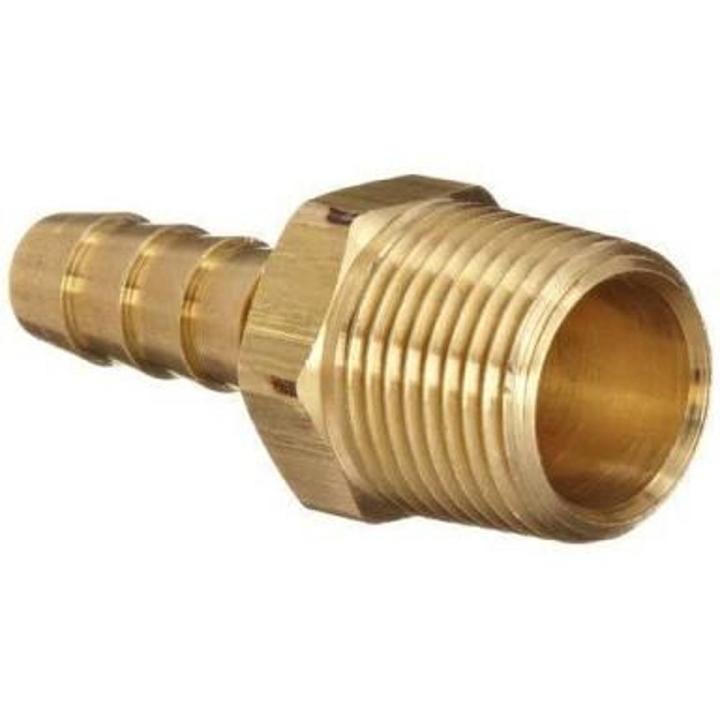 Hoss Nipple Brass 3/4"