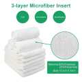Washable Cloth Pants Baby Diaper with 3 Layer Pad -2 Pcs.