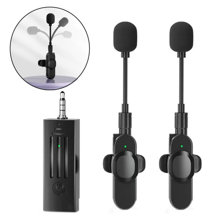 3.5mm Bluetooth Speaker Mini Portable Wireless Microphone Collar Microphone Speaker For Lectures Classroom Teaching 2024 new