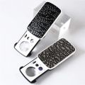Handheld 30X 60X 90X Magnifying Glass Foldable Optical Lens Jewelry Appraisal Reading Monocle Magnifier Loupe with UV LED. 
