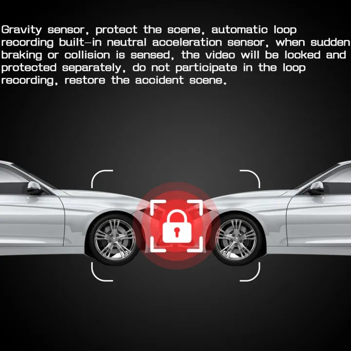 TOHAYIE%204%20Inch%20IPS%20Touch%20Screen%20Dash%20Cam%201080P%20Car%20DVR%20Dual%20Lens%20Car%20Camera%20Dashcam%20Wide%20Angle%20Video%20Recorder%20Rear%20Camera%20Night%20Vision%20with%20Rear%20Camera%20(without%20TF%20Card)%20-%20Image%205