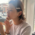 Korean Silver Heart Metal Hairpin For Girls Y2k Hair Clips Hair Accessories MIO Super Store. 
